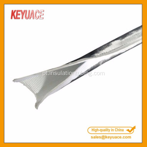 Aluminizado Gancho e Loop Fastener Sleeving